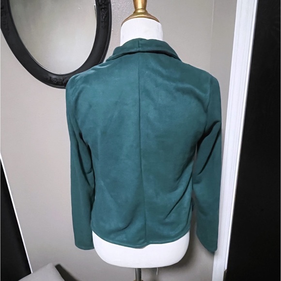 S|O|L|D❌Emerald green waterfall cardigan - Picture 2 of 3